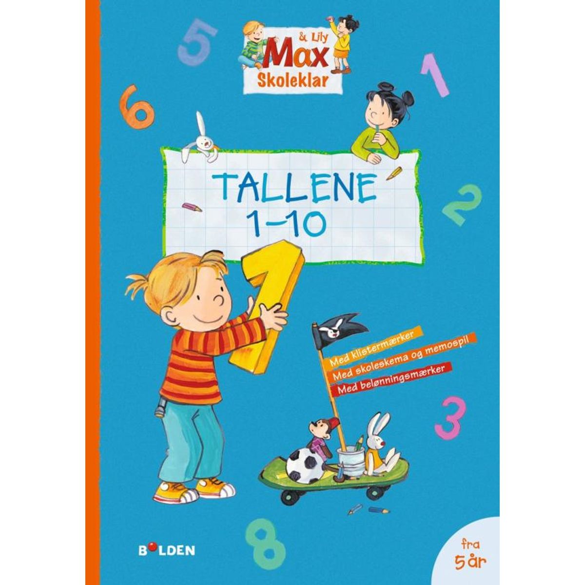 Max skoleklar: Tallene 1-10 - Legekammeraten.dk