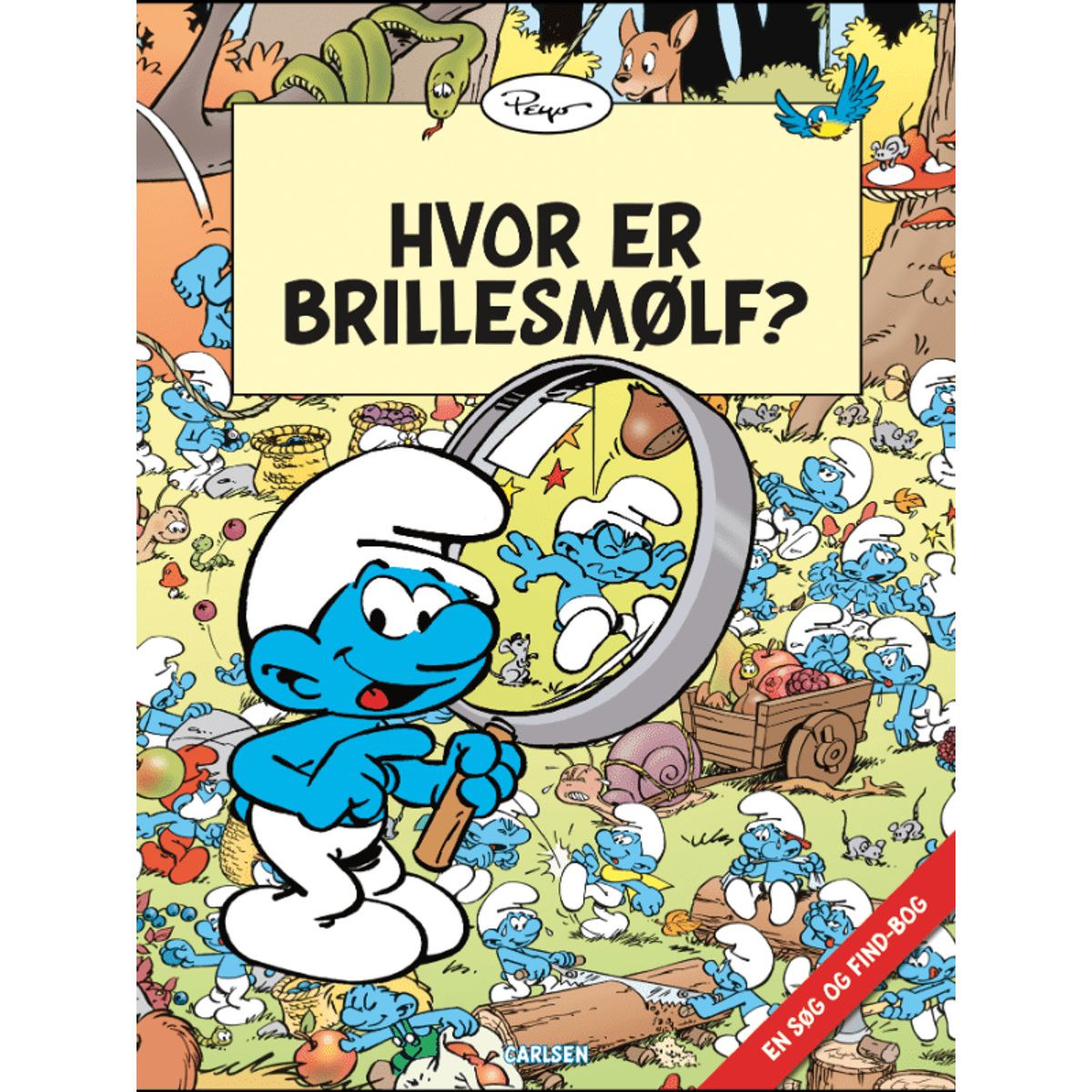 Børnebog, Hvor Er Brillesmølf? - Børnebog - Legekammeraten.dk