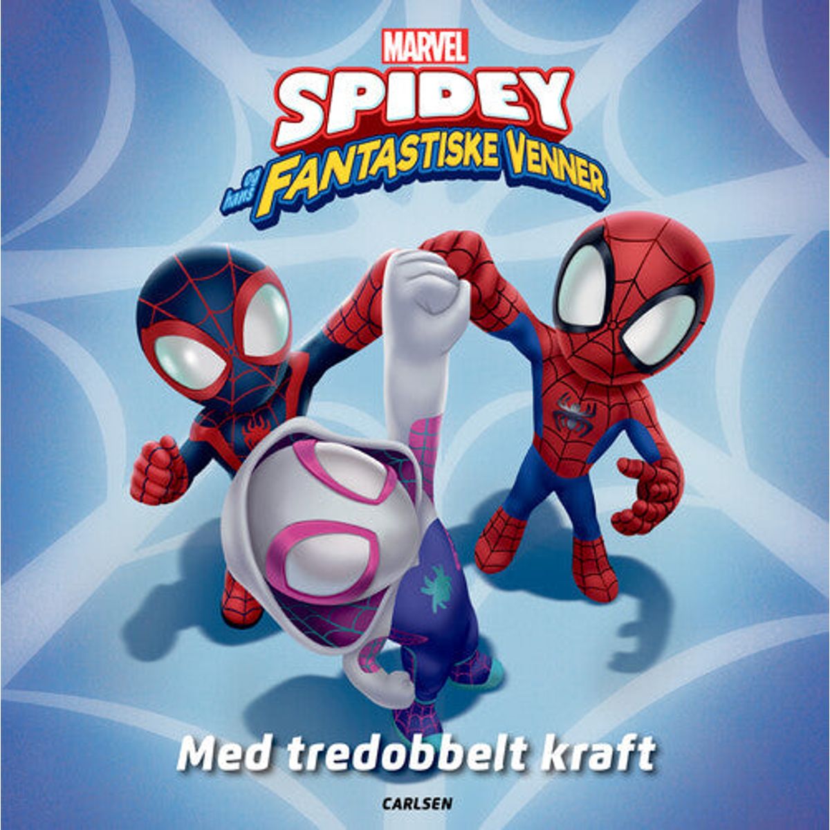 Spidey Og Hans Fantastiske Venner, Med tredobbelt kraft, Forlaget Carlsen - Børnebog - Legekammeraten.dk