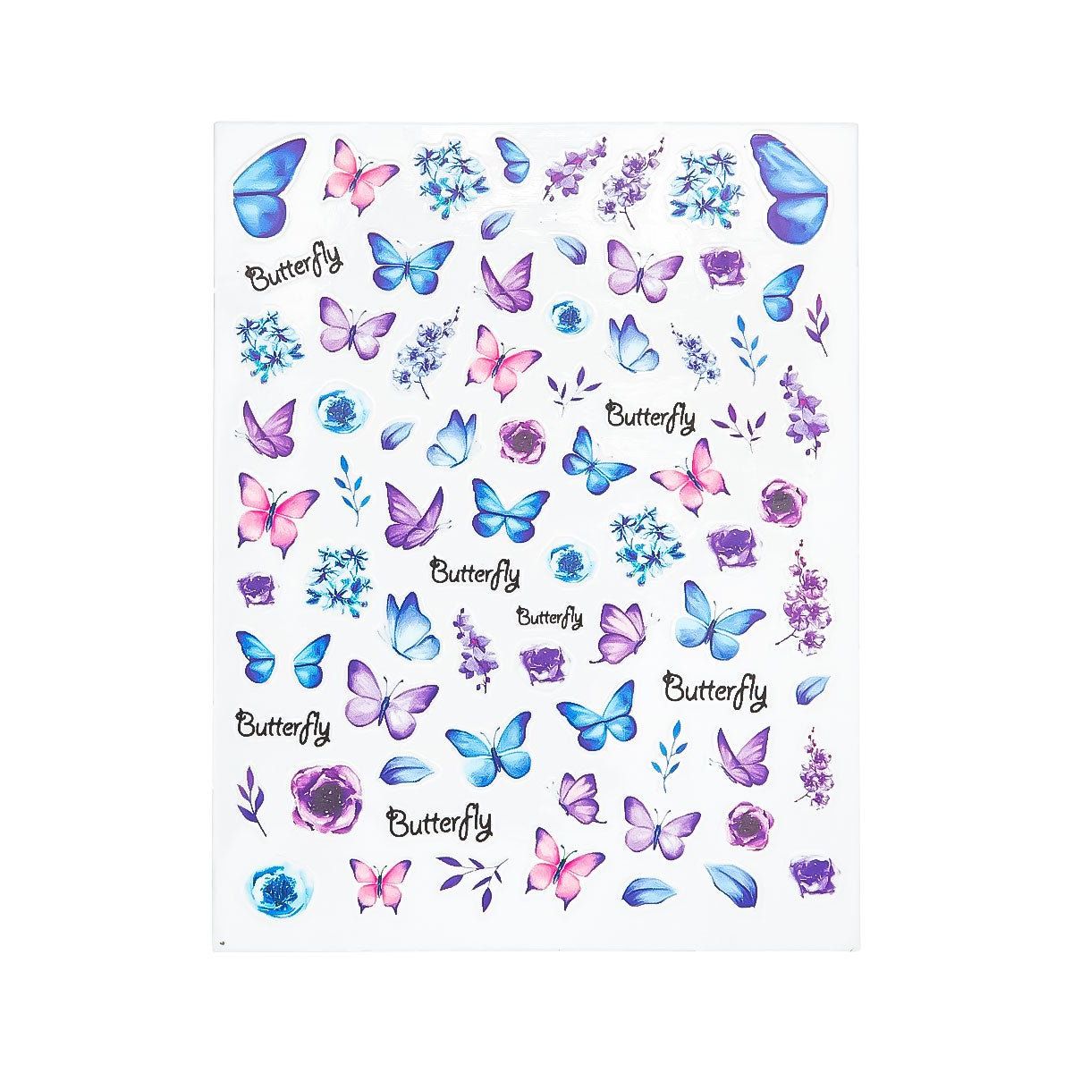 Colourful Butterflies stickers