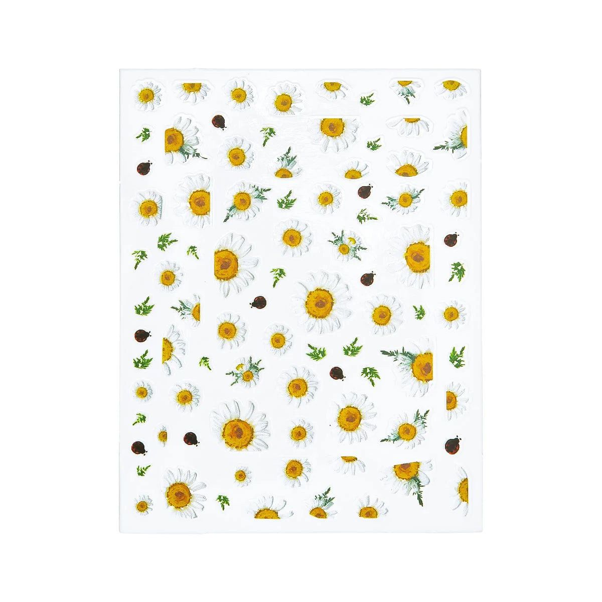 Daisy flower stickers