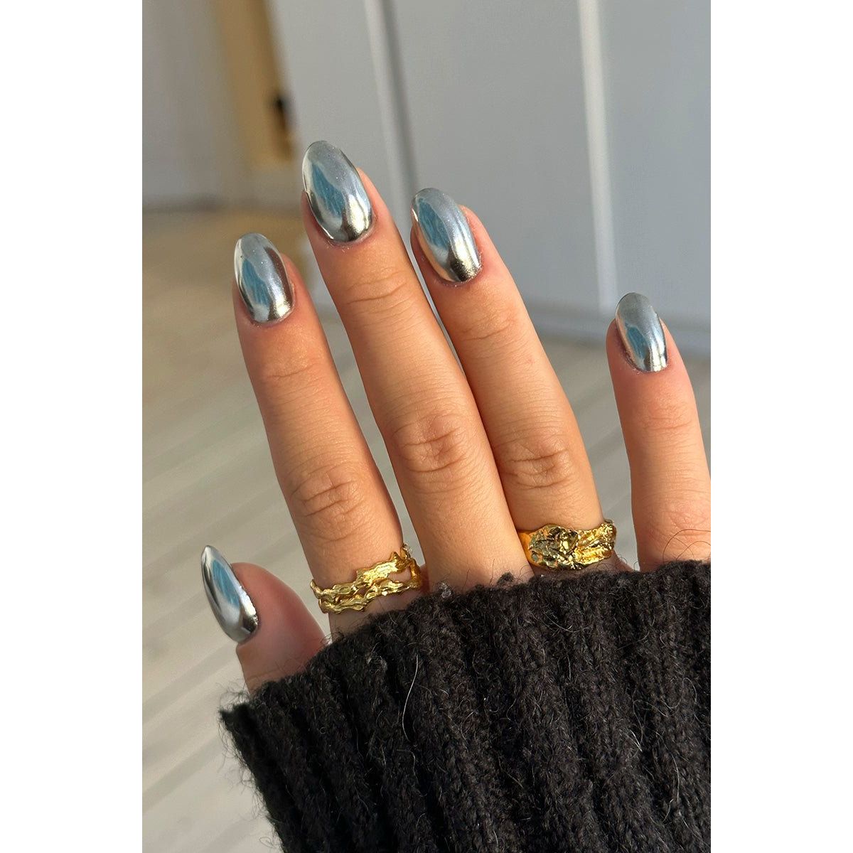 Silver Chrome Look