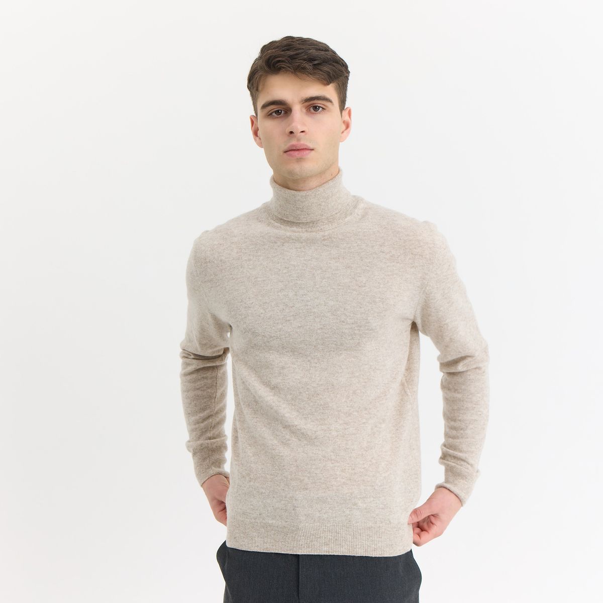 Elmo Wool Knit Rollneck - L