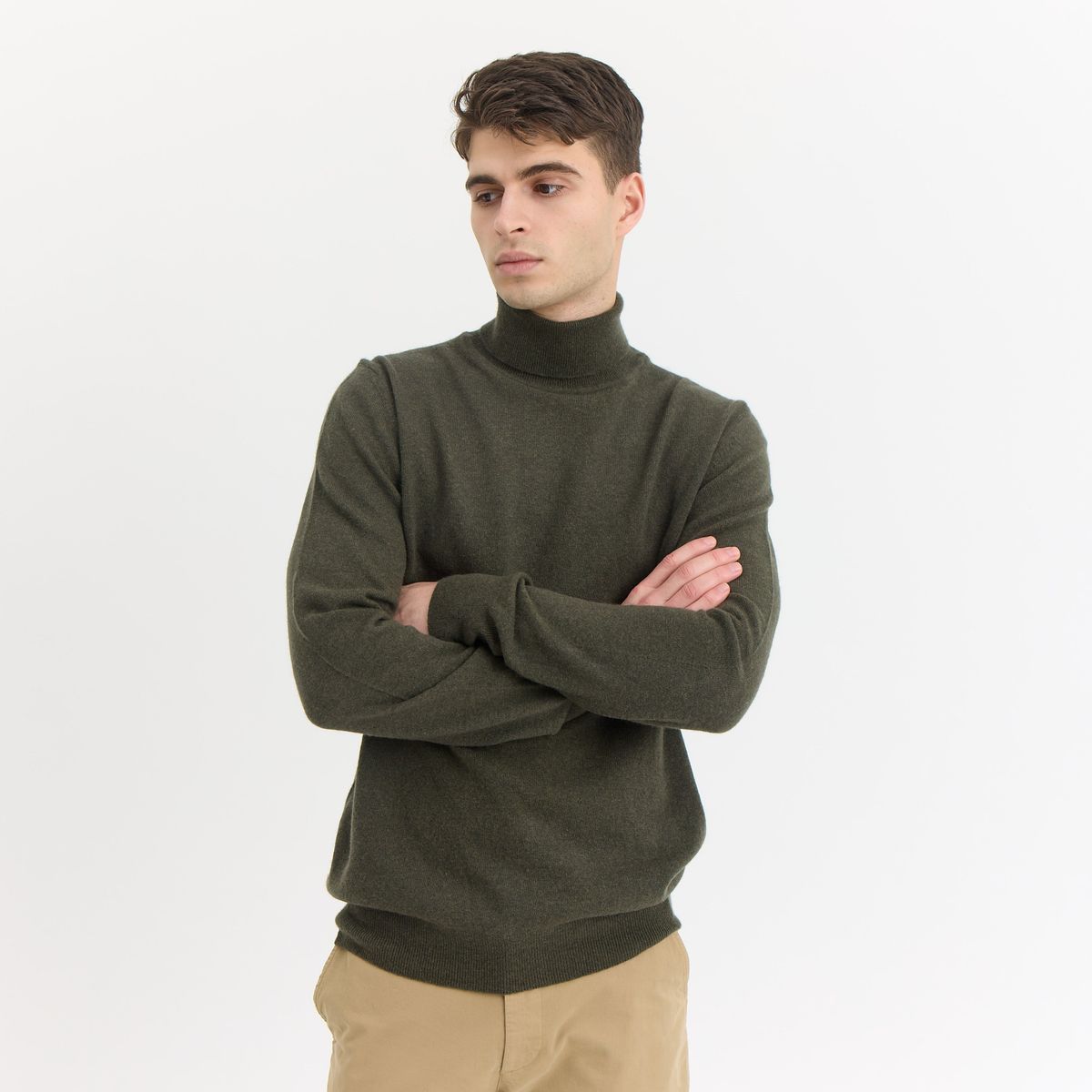 Elmo Wool Knit Rollneck - L