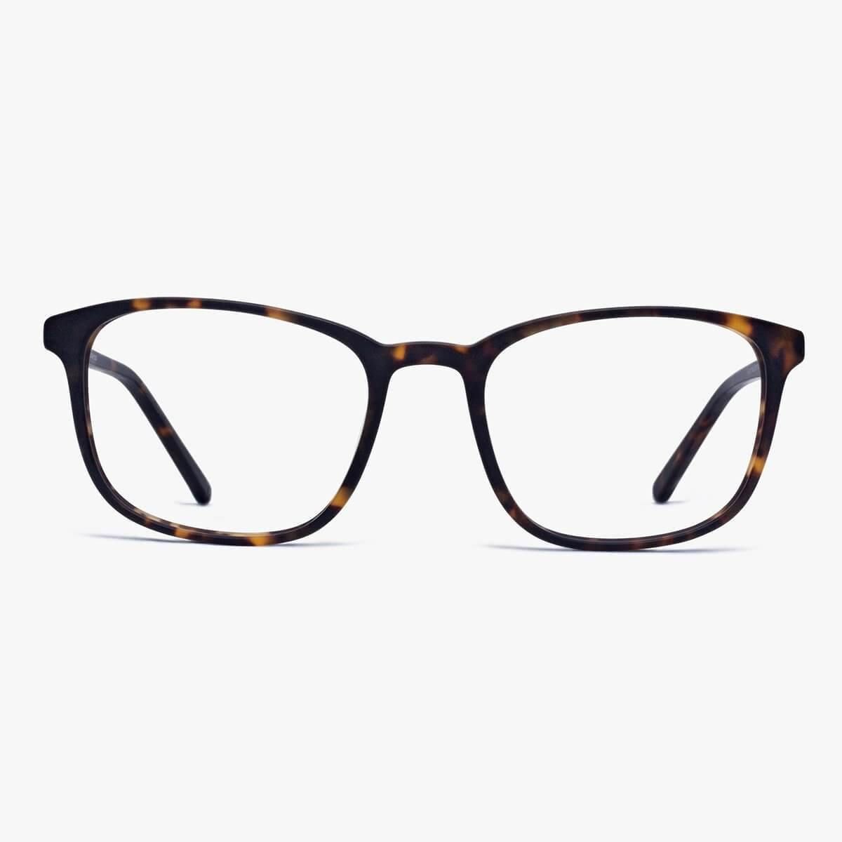 Blue light briller +3.5 -Men's Ebeltoft Dark Turtle - Luxreaders