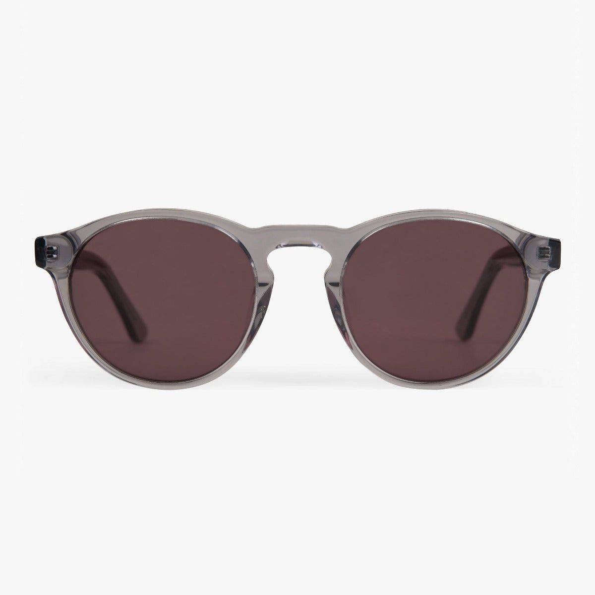 Solbriller +3 -Women's Trondheim Crystal Grey - Luxreaders