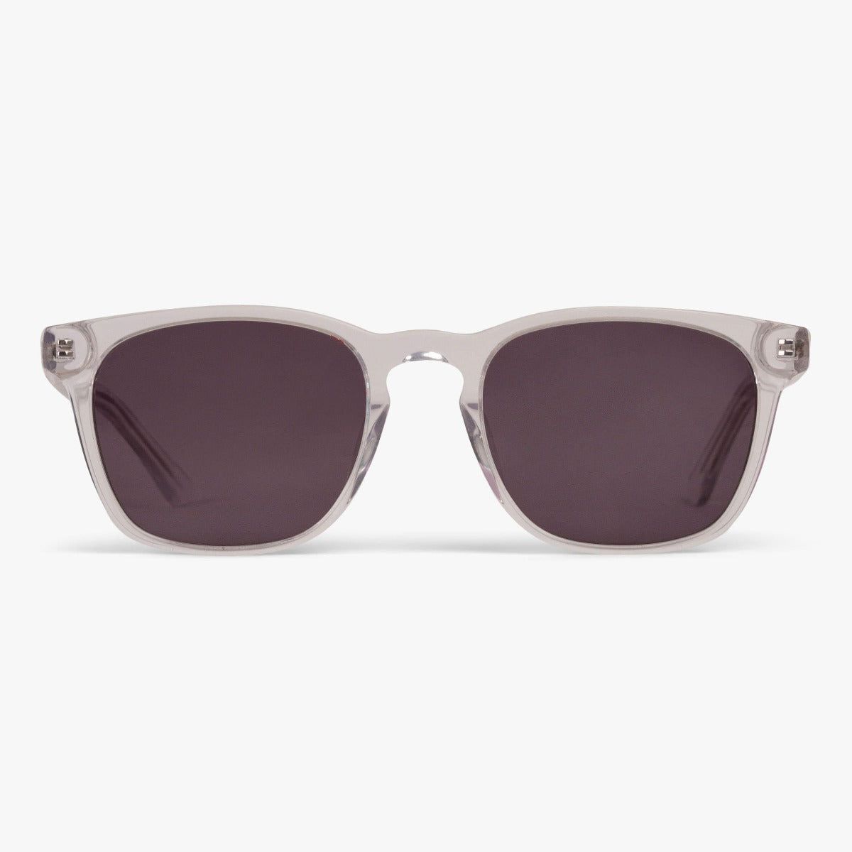 Solbriller +2 -Women's Bornholm Crystal White - Luxreaders