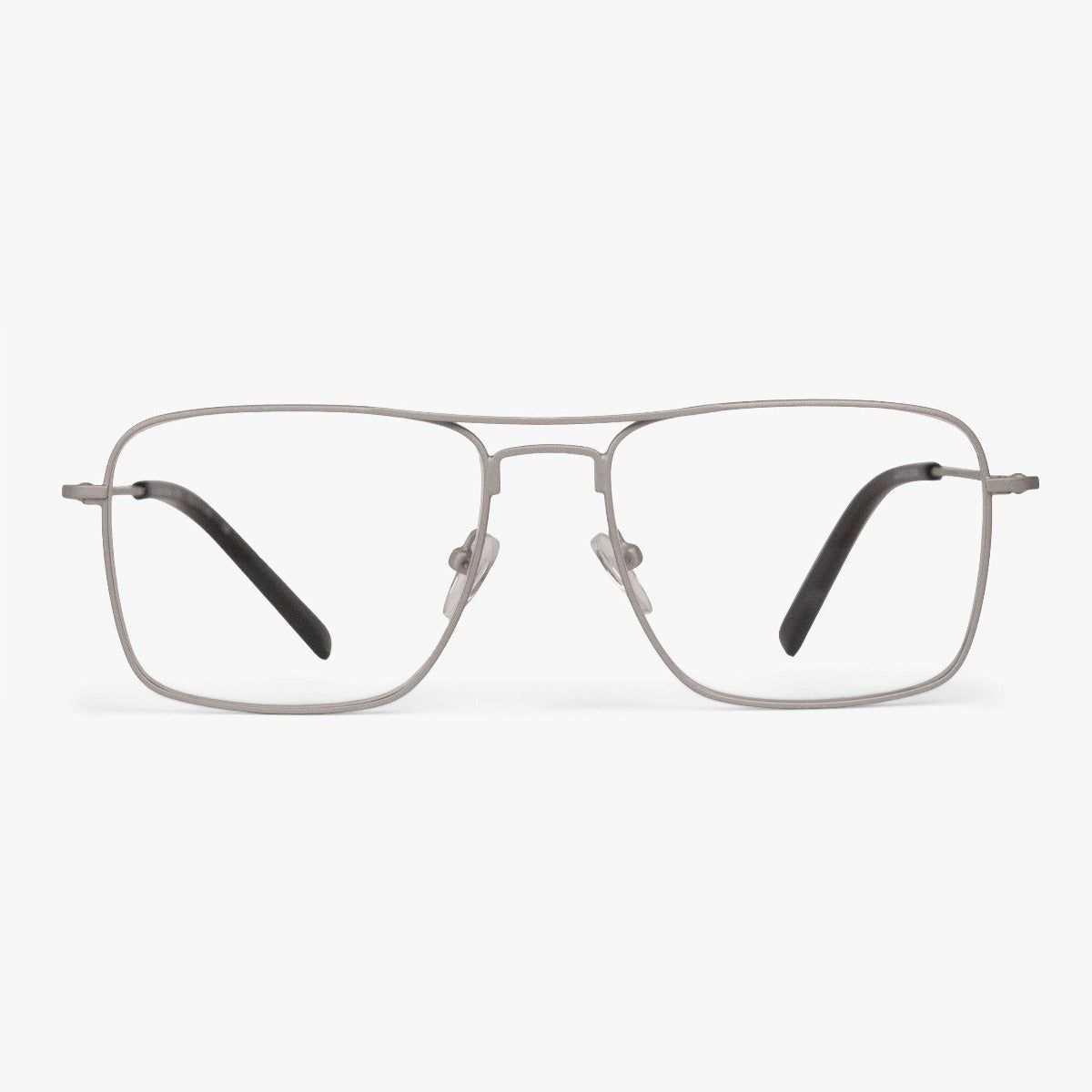 Blue light briller +3.5 -Women's Lidköping Steel - Luxreaders