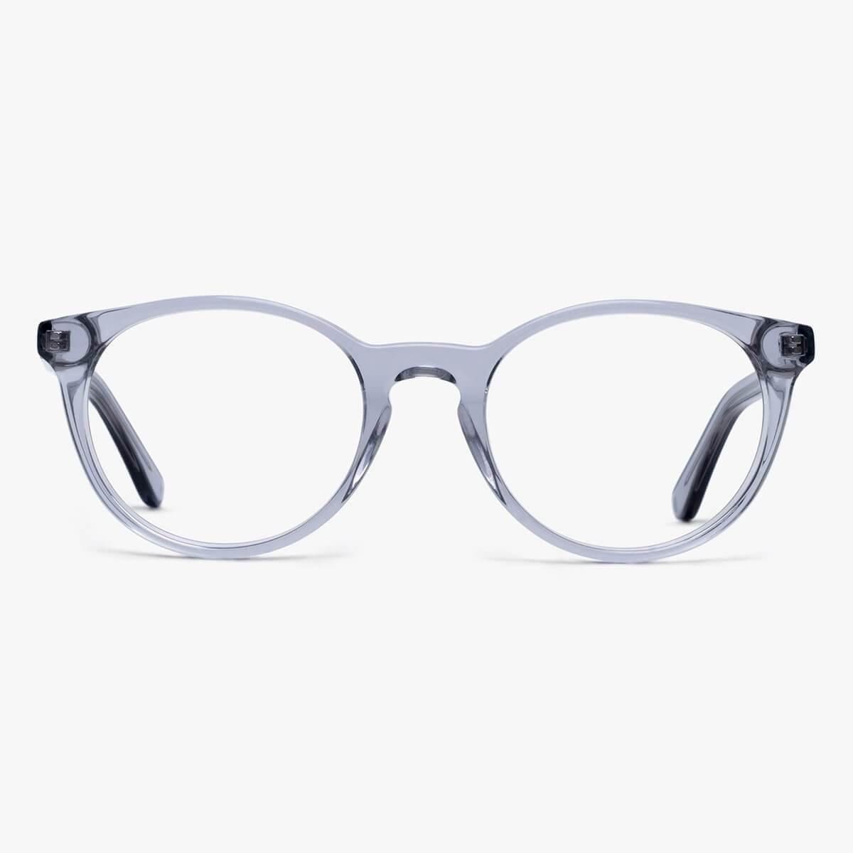 Blue light briller +1.5 -Women's Ãrebro Crystal Grey - Luxreaders