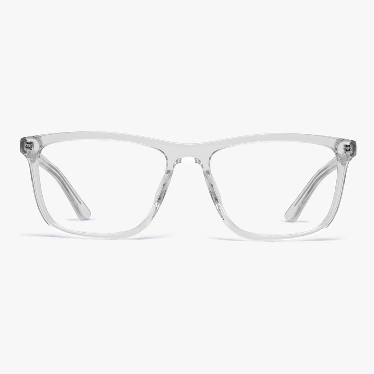 Læsebriller +1 -Men's Oslo Crystal White - Luxreaders