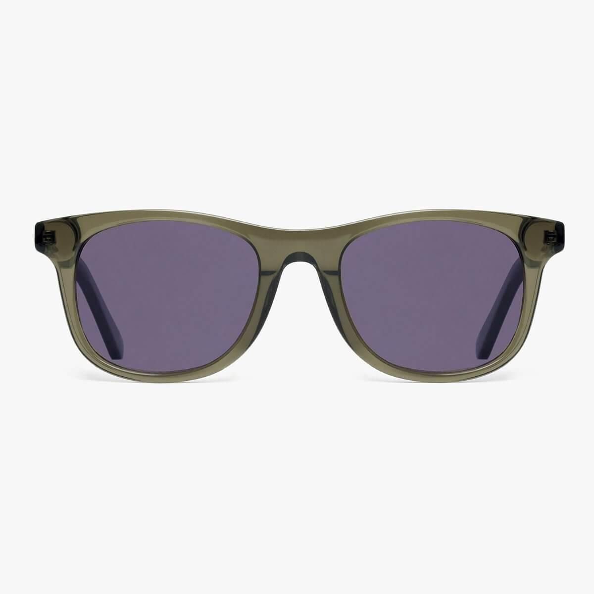 Solbriller +3.5 -Men's Malmö Shiny Olive - Luxreaders