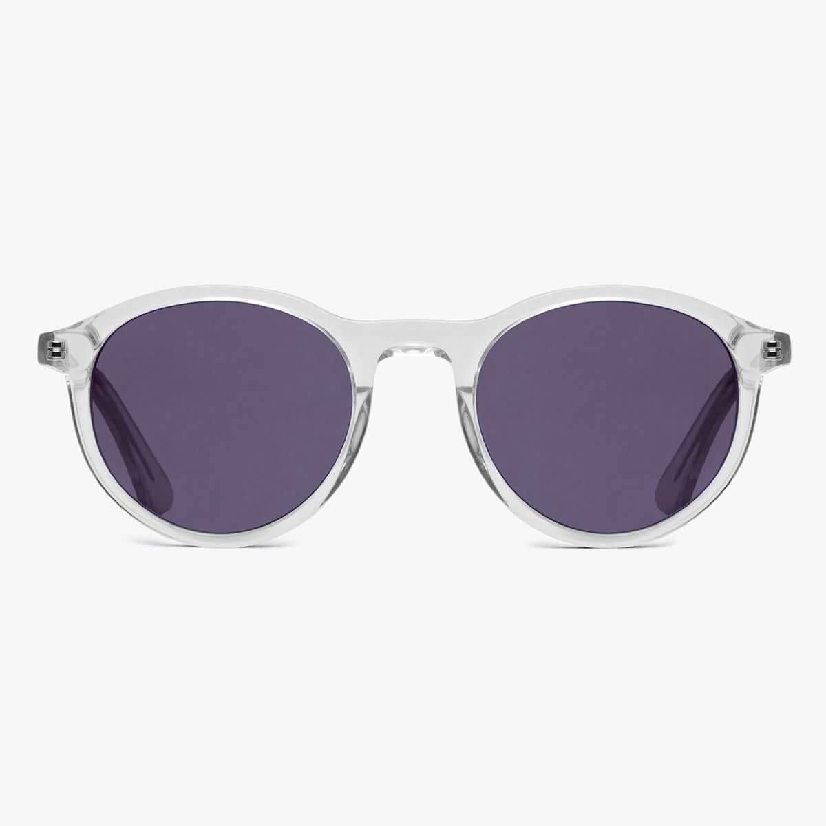 Solbriller +3.5 -Women's Løkken Crystal White - Luxreaders