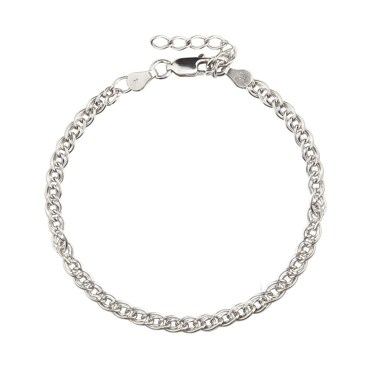 Jeberg Jewellery - Valdemar armbånd, 20+3 cm Sølv sterlingsølv