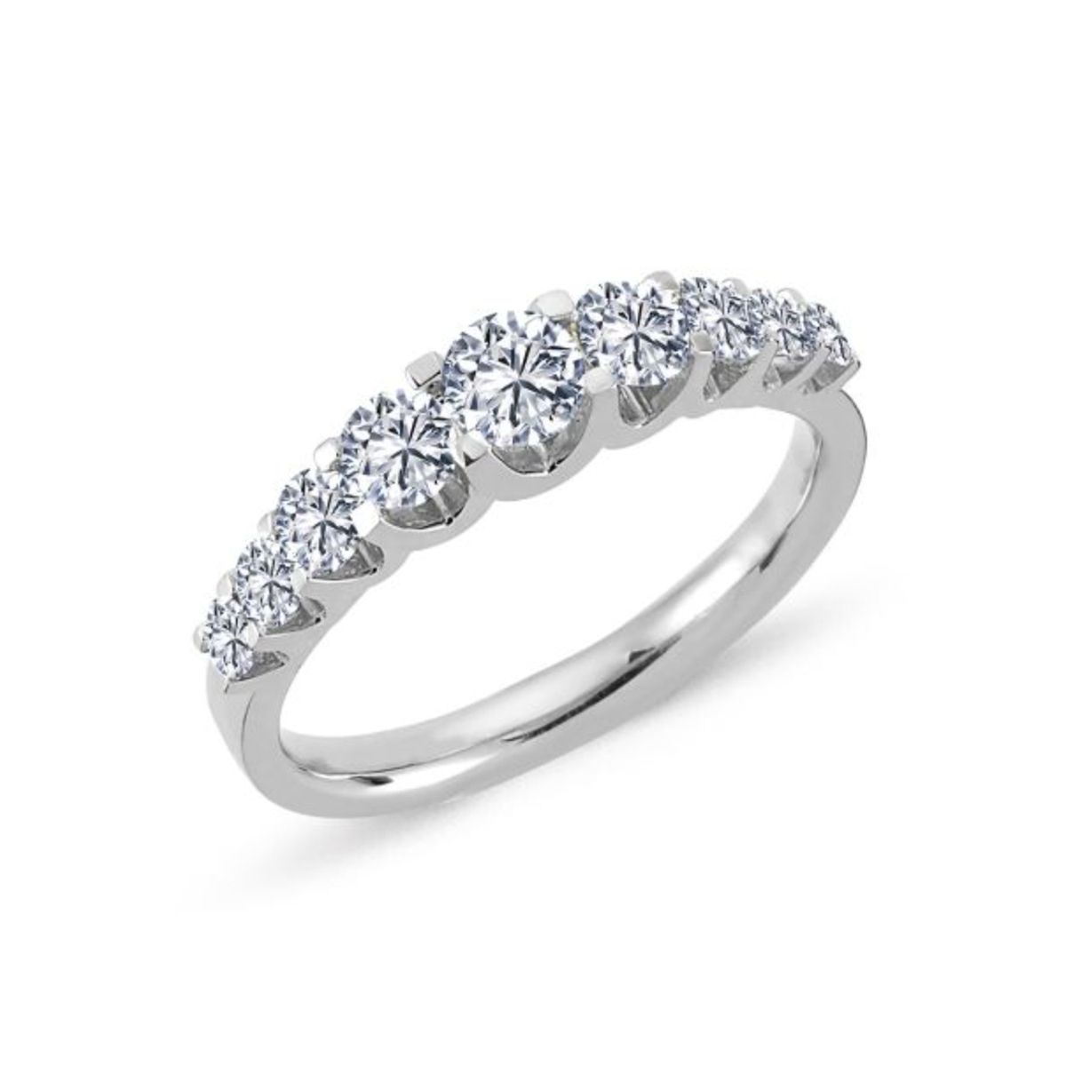 Nuran - Empire ring, 1,00 ct. w/si A3014 100 HG Hvidguld