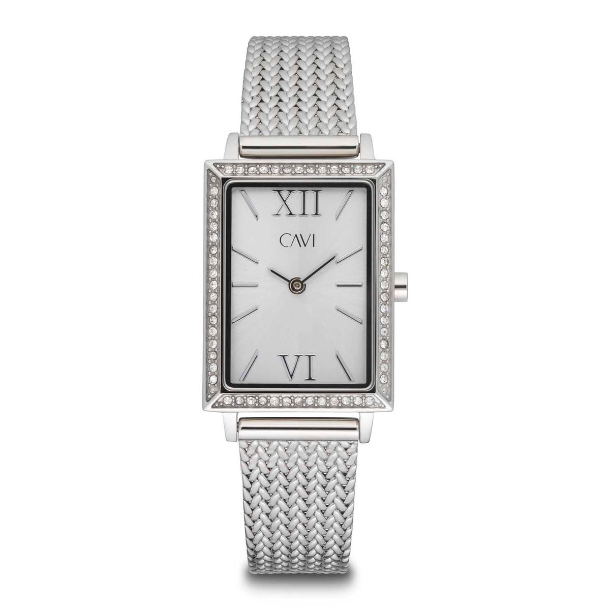 CAVI Watches - Cassiopeia m. mesh rem Stål Rustfrit