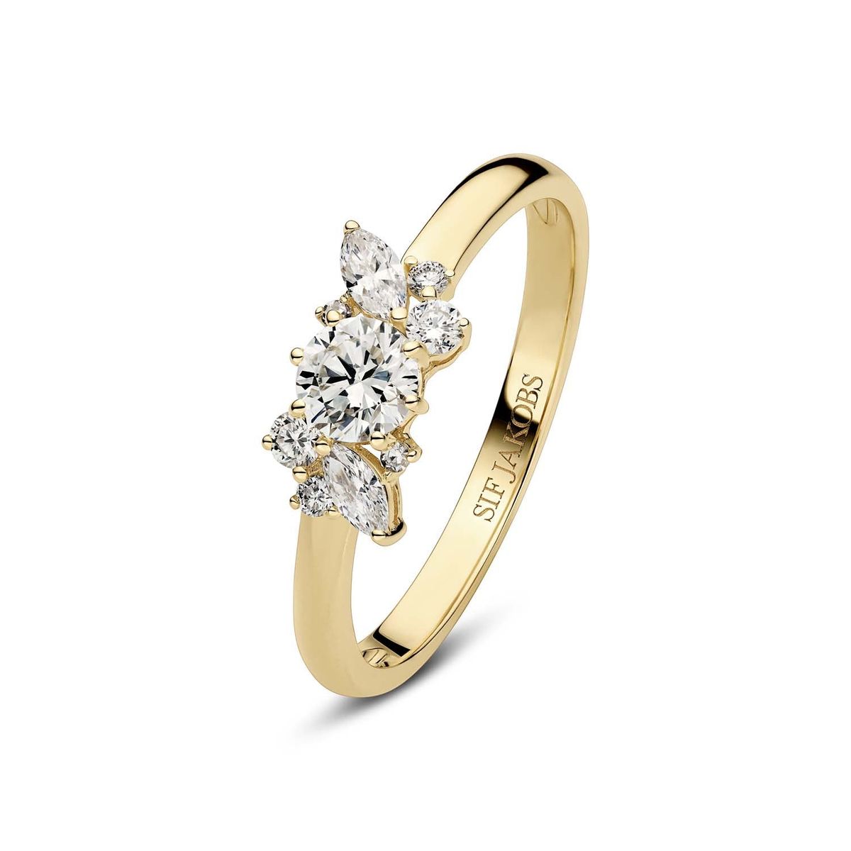 Sif Jakobs - Lovere Diamond ring. 0,57 ct. LG 14 kt. guld