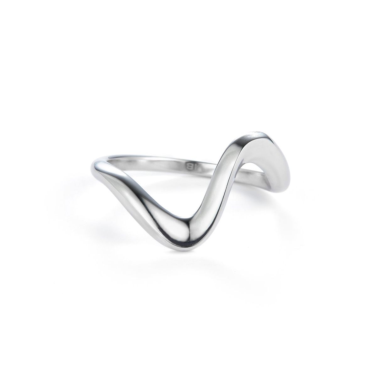 Baía Jewellery - Aceno ring Rustfrit stål