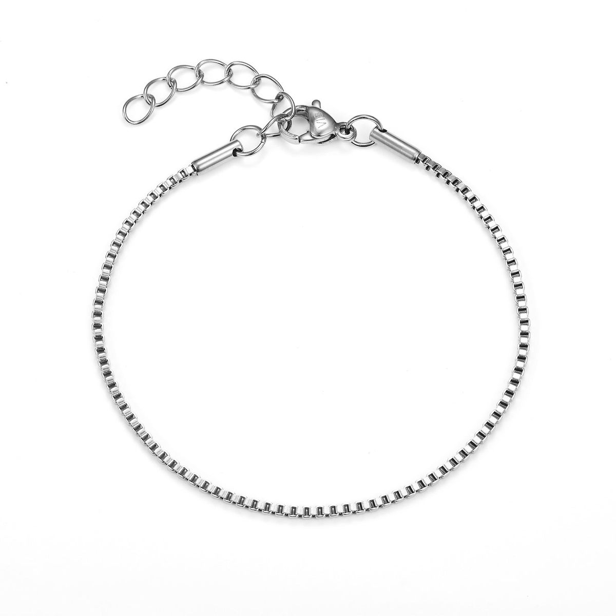 Baía Jewellery - Venezia armbånd, 16-19 cm Rustfrit stål