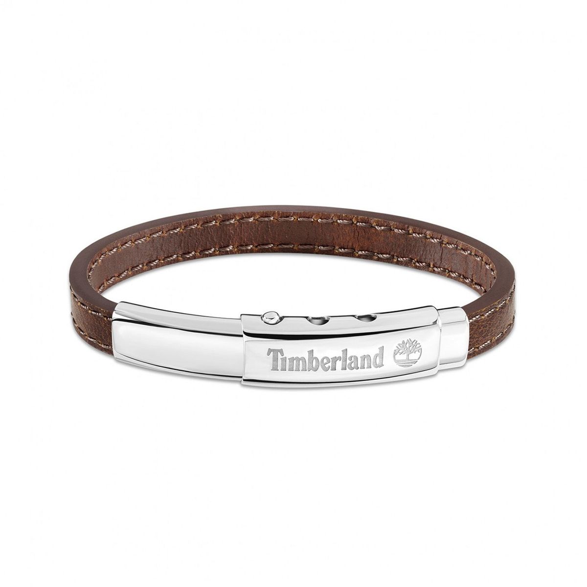 Timberland - AMITY STÅL & WP SADDLE ARMBÅND, 18+1 cm TDAGB0001605