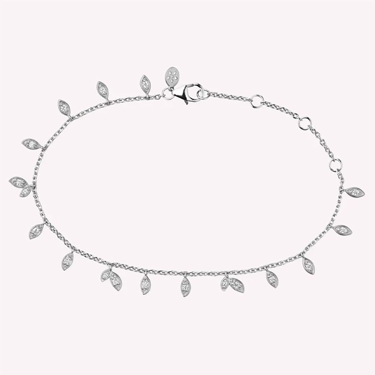 byBiehl - Jungle Vine Sparkle armbånd 2-3106a-R sterlingsølv