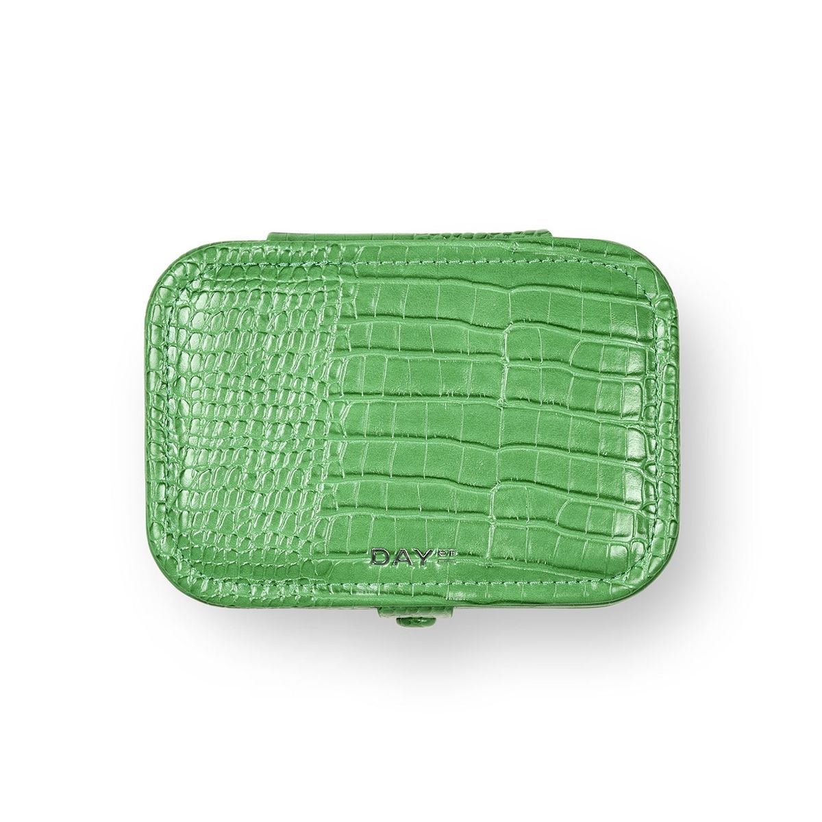 DAY ET - Jewelry Box Medium Croc Eden Green