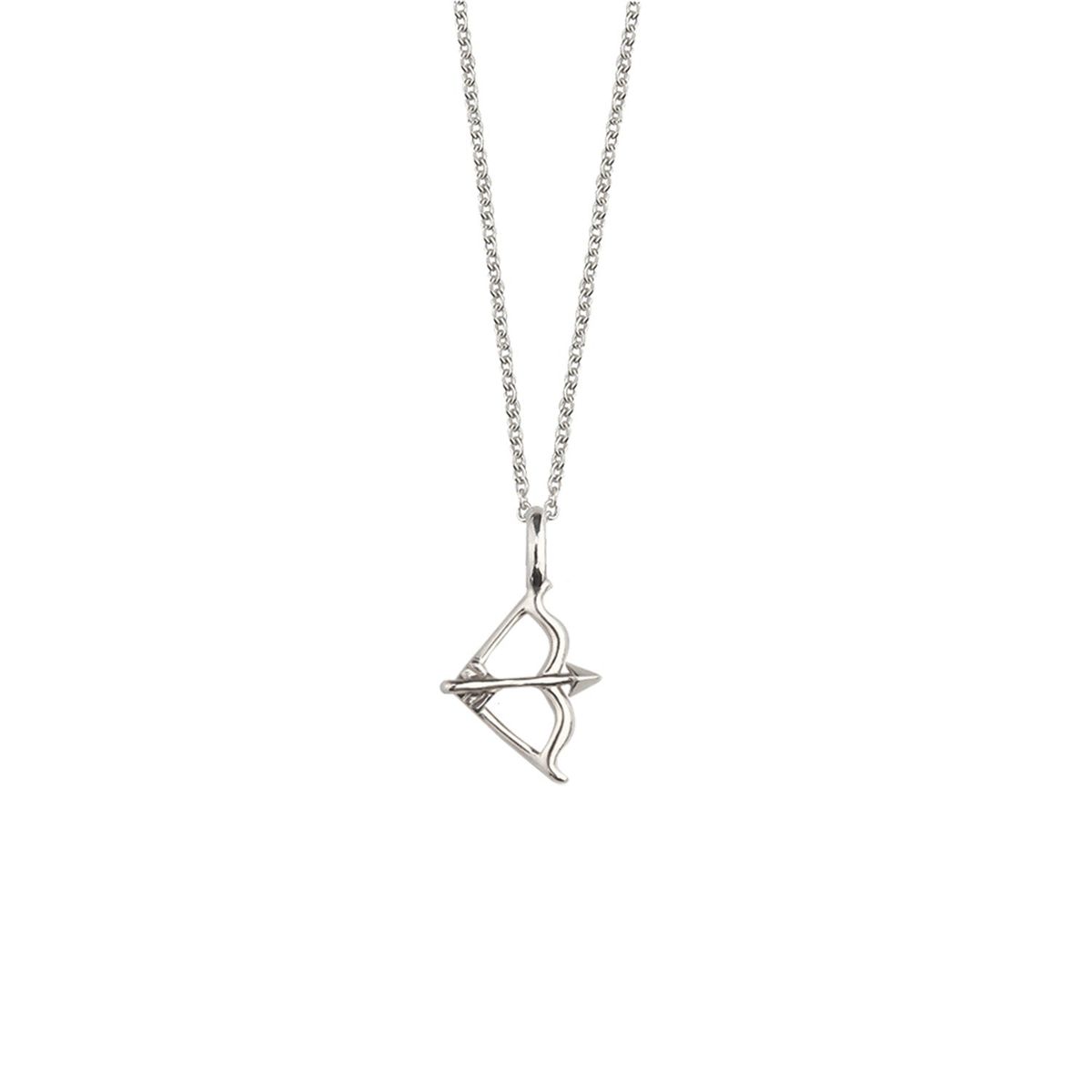 Jeberg Jewellery - I Am Sagittarius halskæde, 42+3 cm Sølv sterlingsølv