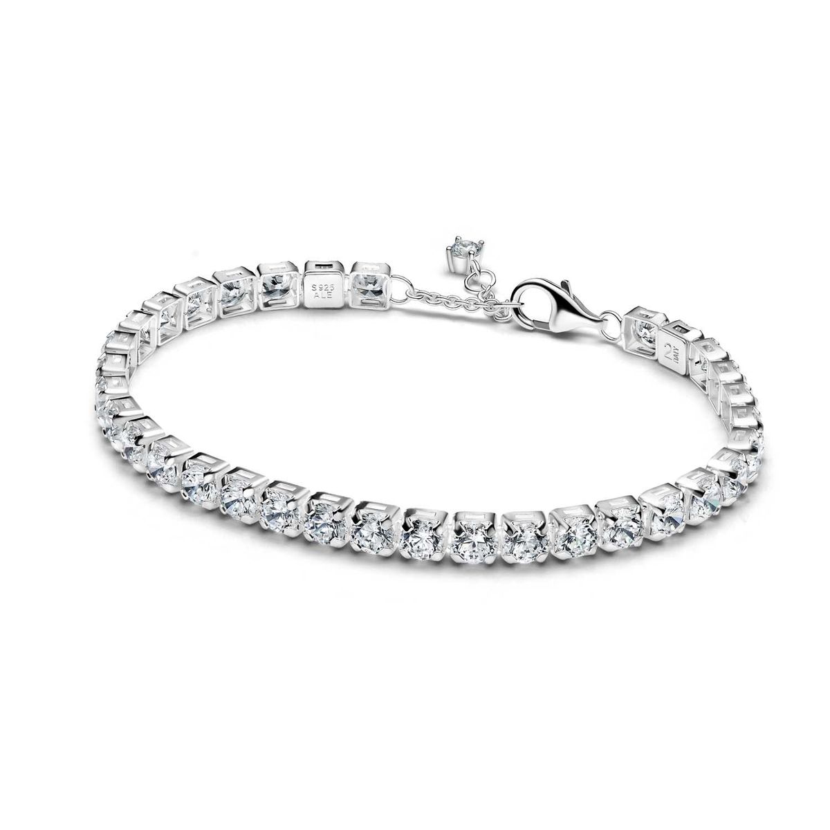 Pandora - Sparkling Bold Tennis armbånd, zirkonia Sølv sterlingsølv