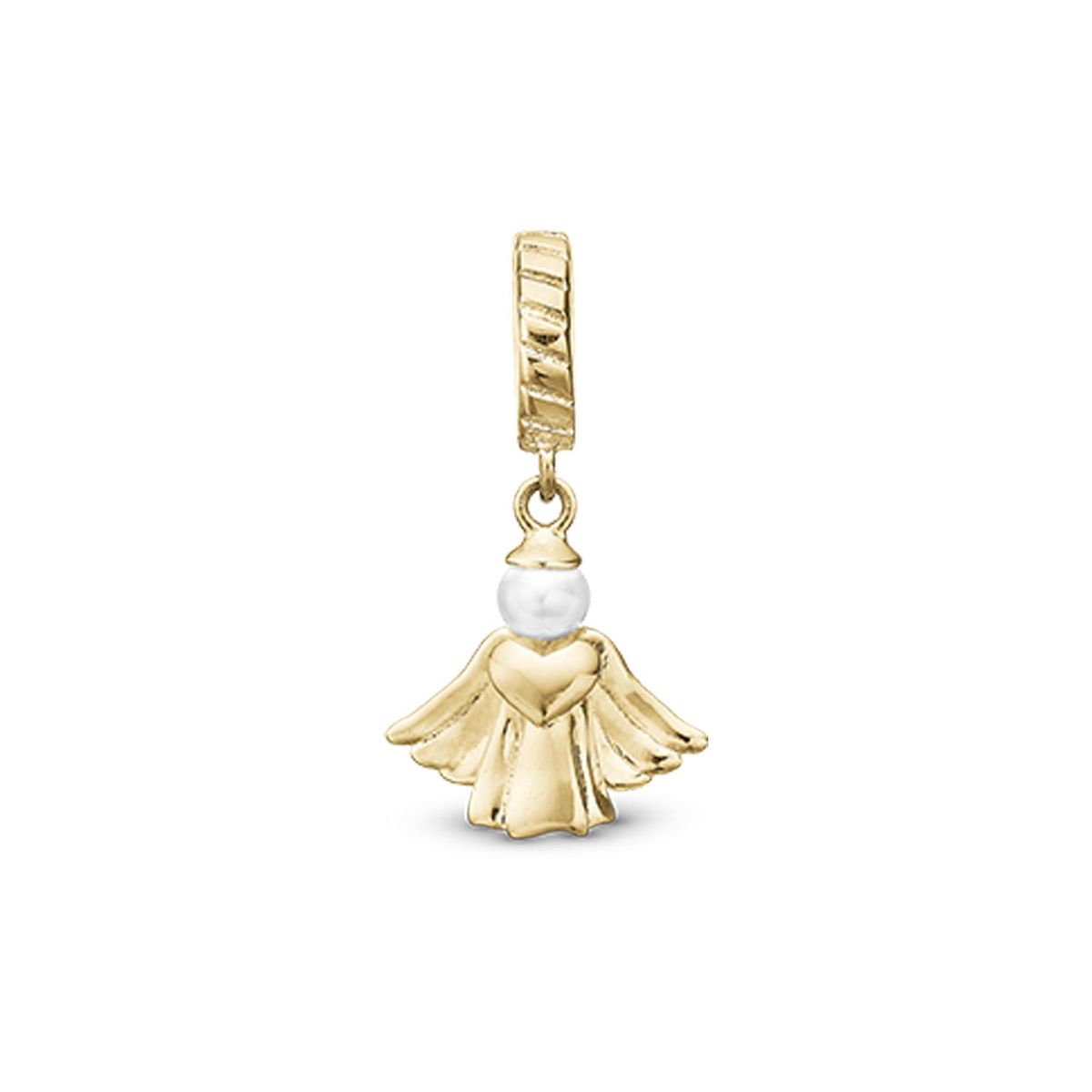 Christina Design London Jewelry & Watches - Heavenly Angel charm, 4 mm Forgyldt sølv