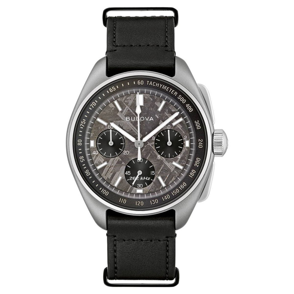 Bulova Lunar Pilot Meteorite med rem