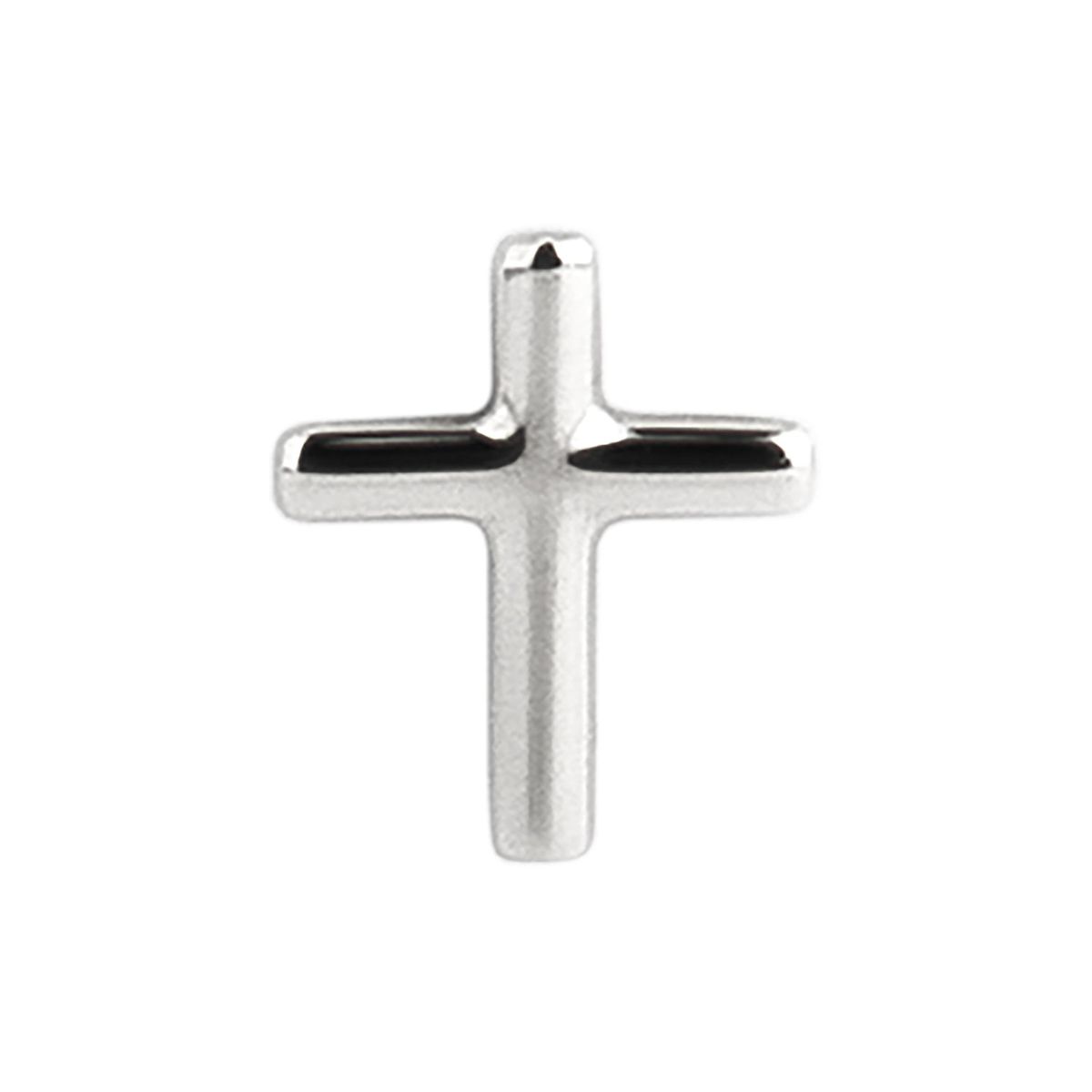 Jeberg Jewellery - Cross Mens ørestik, 1 stk. Sølv sterlingsølv