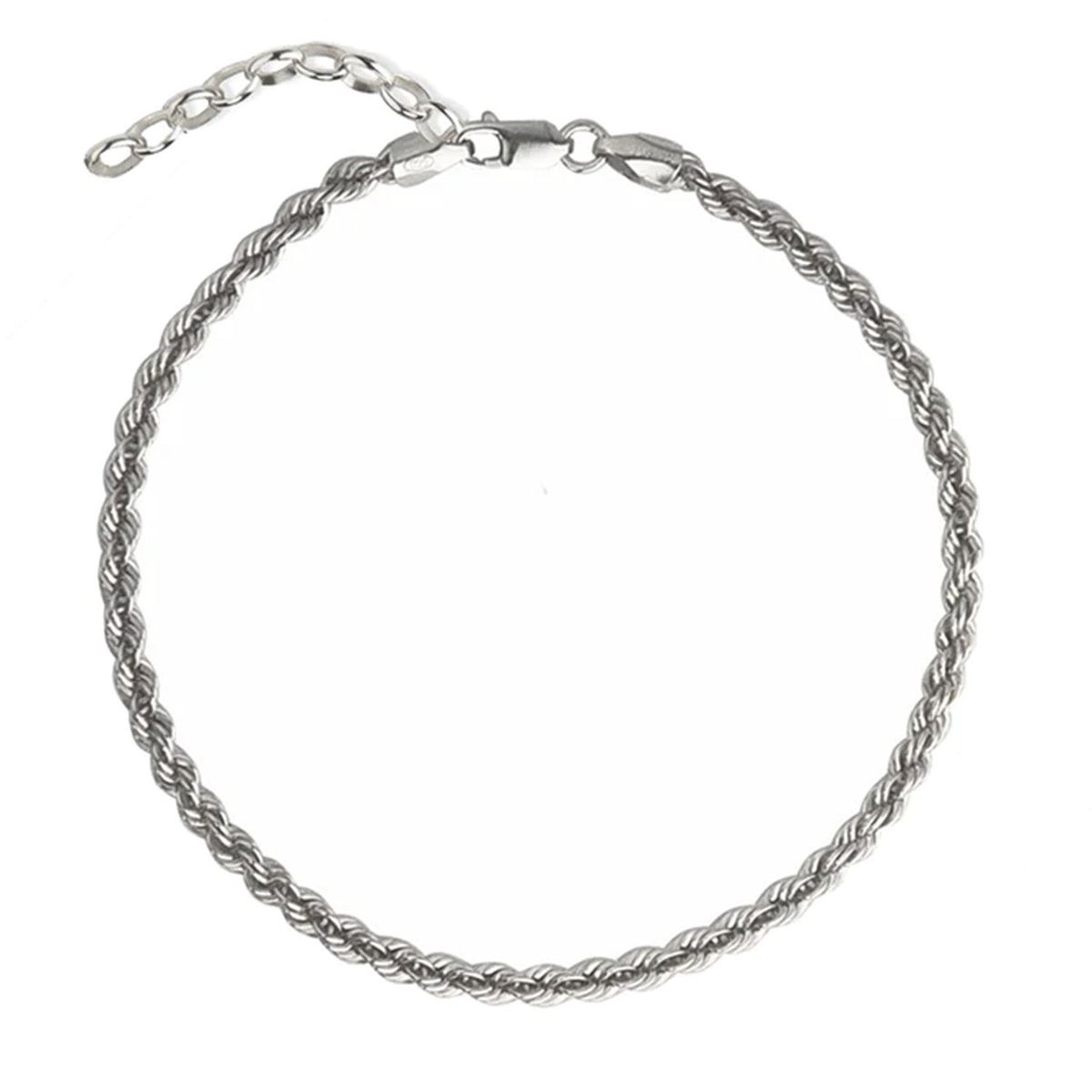 Jeberg Jewellery - KARL Mens armbånd, 20 + 3 cm Sølv sterlingsølv