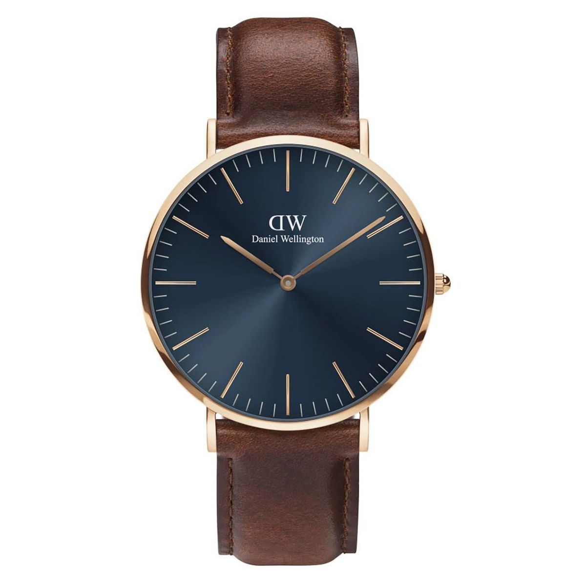 Daniel Wellington - Classic St Mawes Arctic ur, 40 mm rosa PVD Rustfrit stål