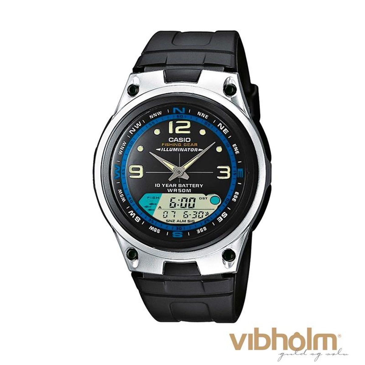 Casio - Classic fiskeur resin AW-82-1AVES