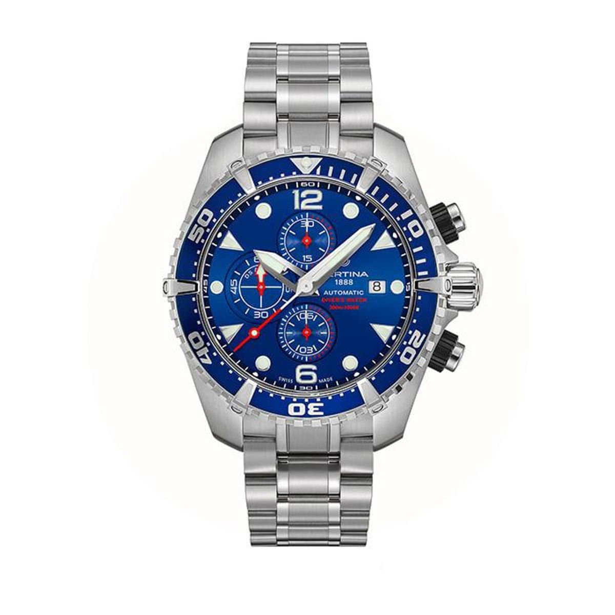 Certina - DS Action Diver Herreur rustfrit stål C0324271104100