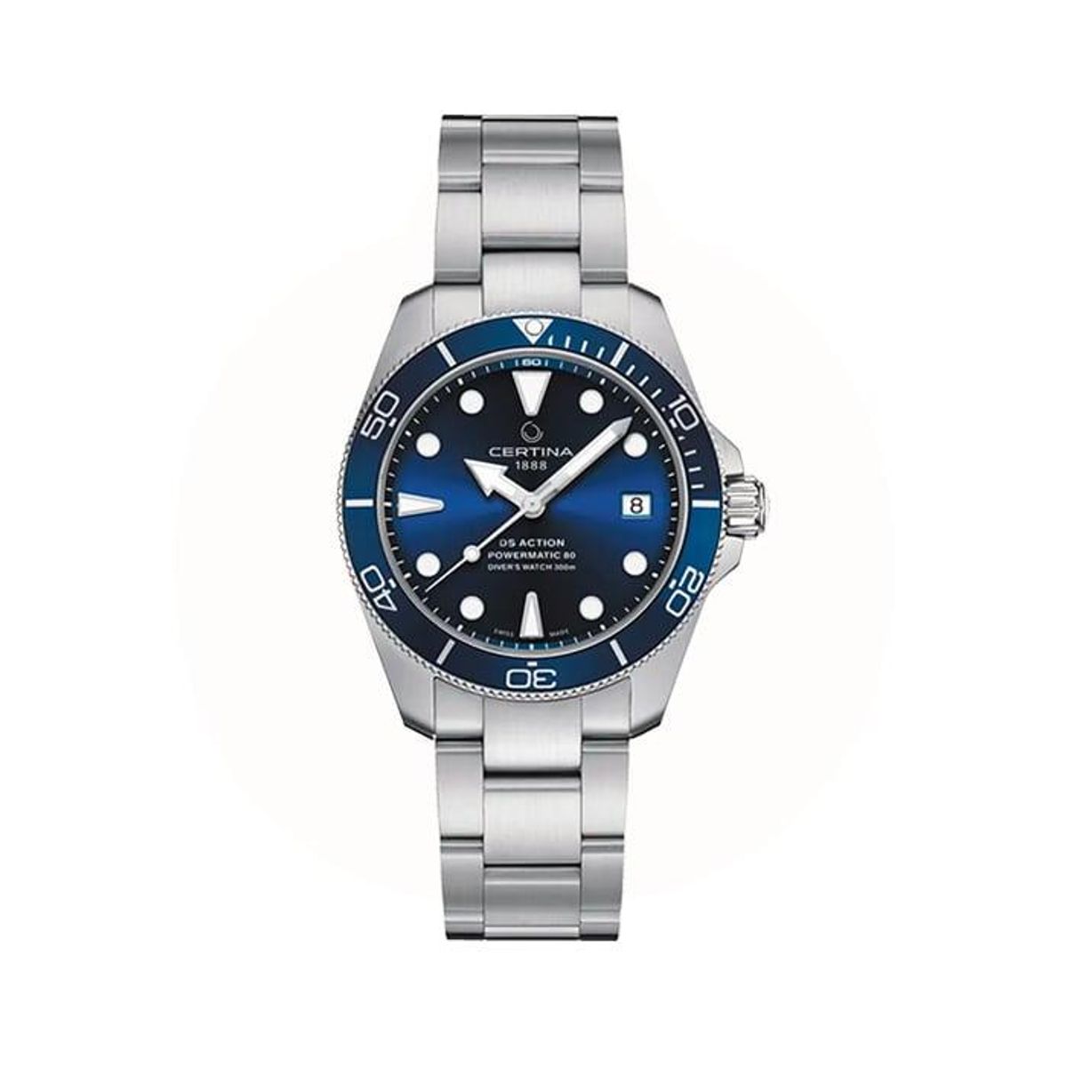 Certina - Action Diver Unisexur stål C0328071104100