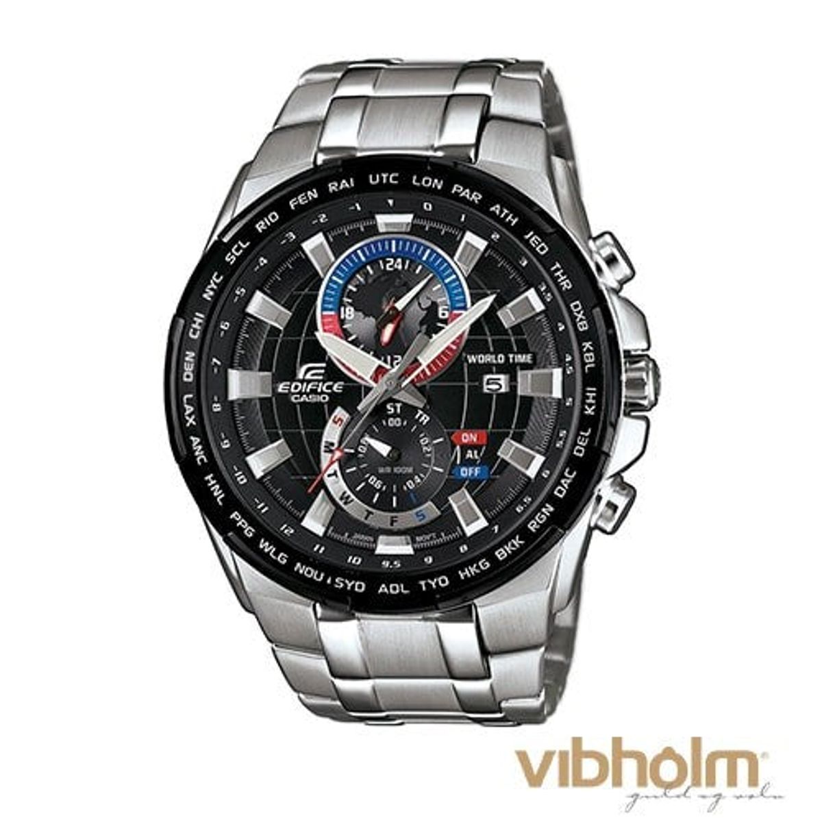 Casio - Edifice Herreur stål EFR-550D-1AVUEF