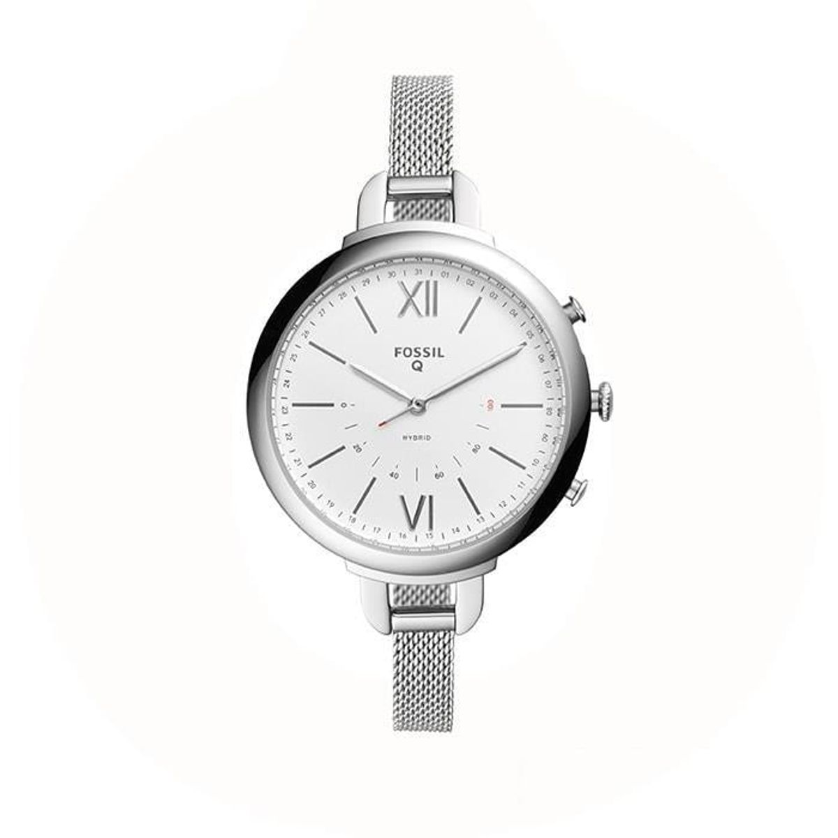 FOSSIL - Q Annette Hybrid Smartwatch Dame stål FTW5026 Sølv