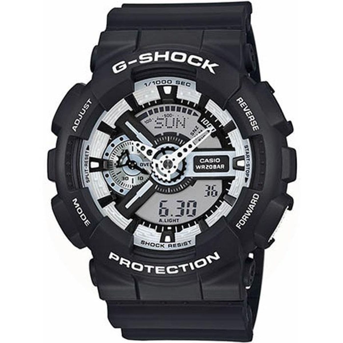 Casio - G-Shock herreur sort GA-110BW-1AER