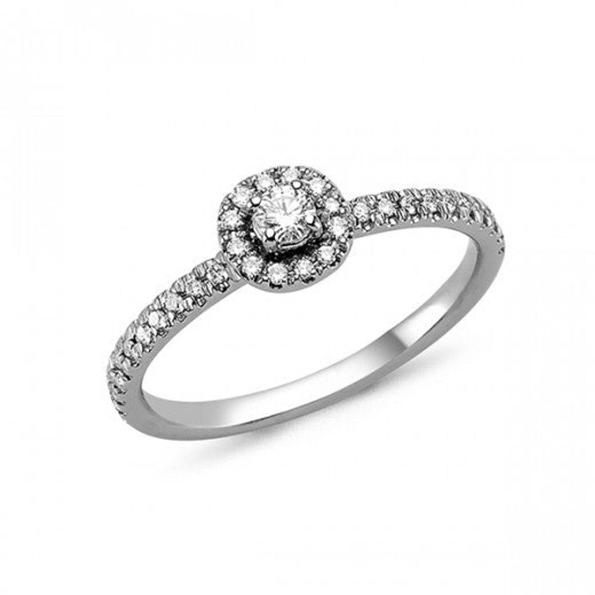 Nuran - Sofia ring, 0,25 ct. w/si 14 kt. hvidguld