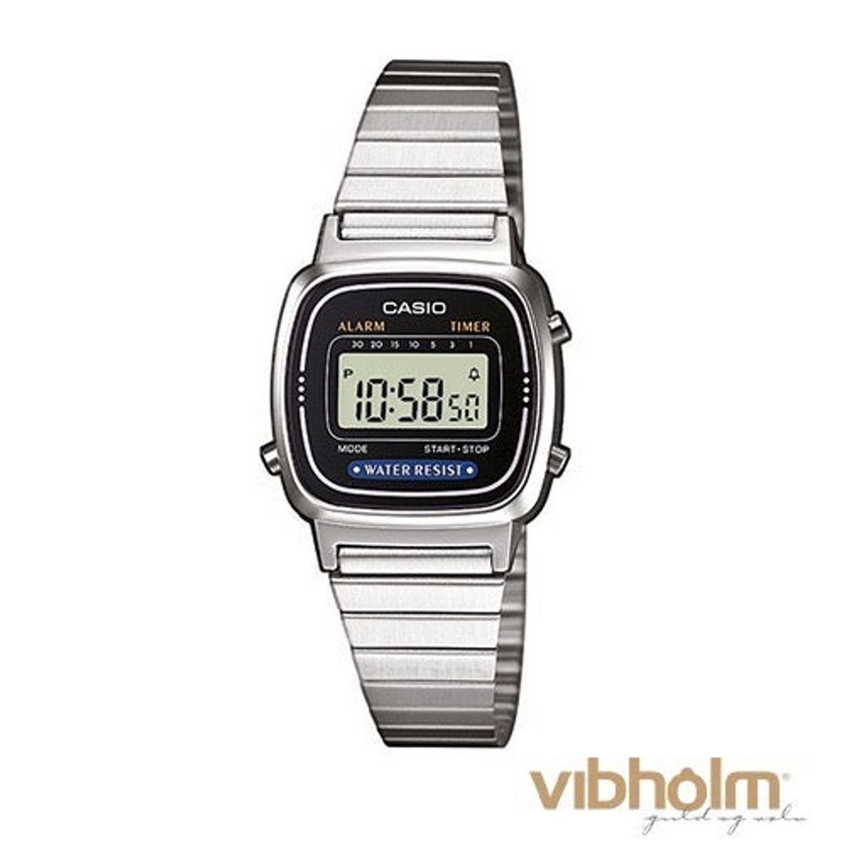 Casio - Classic/Retro Ur stål LA670WEA-1EF