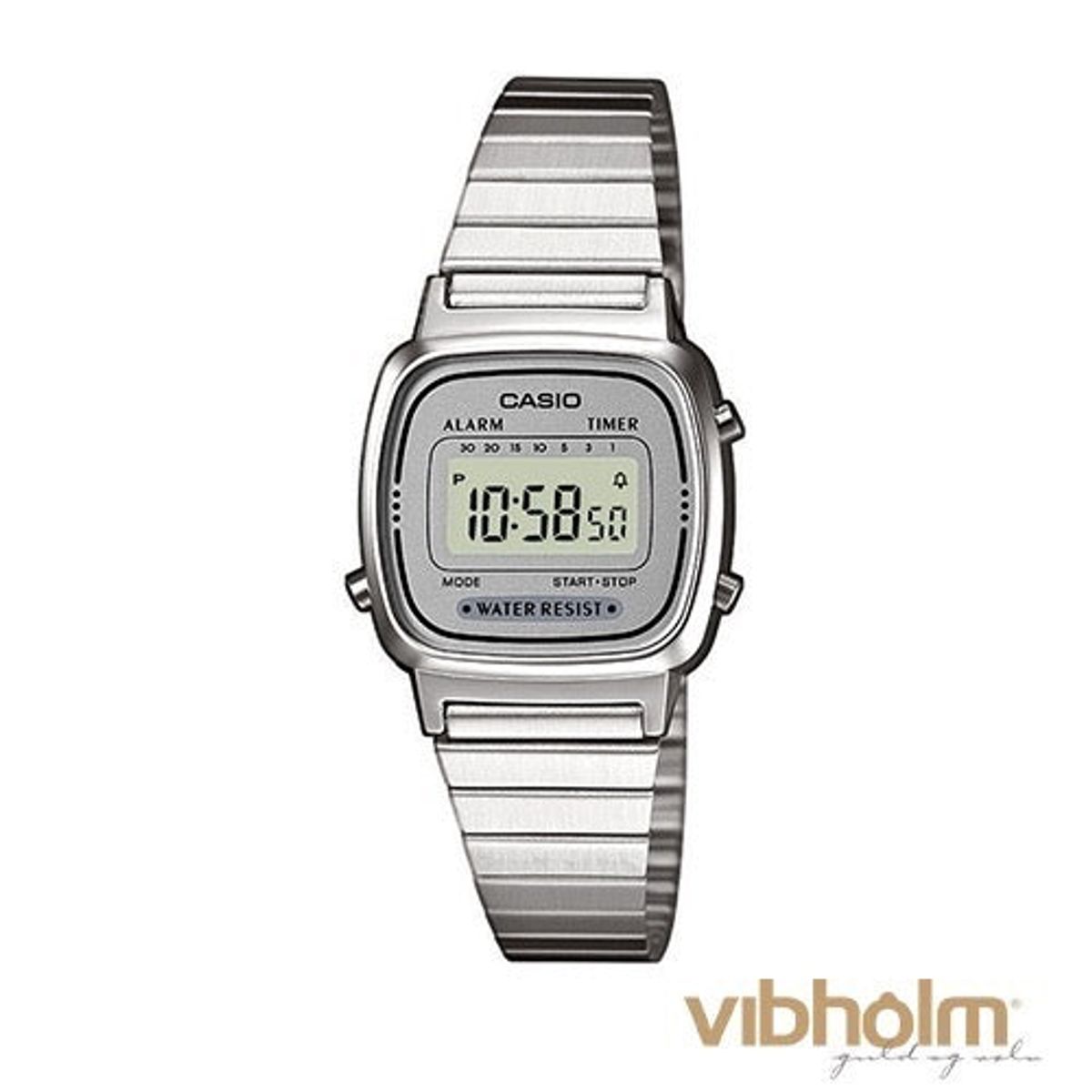 Casio - Classic la670wea 7ef Rustfrit stål