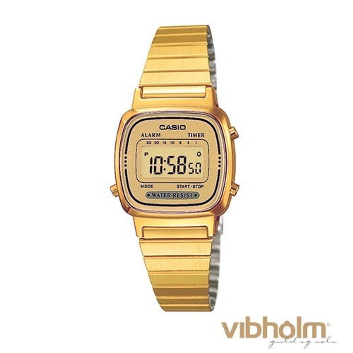 Casio - Classic/retro ur Guld LA670WEGA-9EF