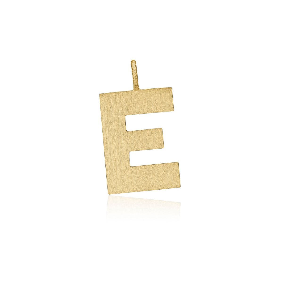 Dulong Fine Jewelry - Letter vedhæng, E 18 kt. guld