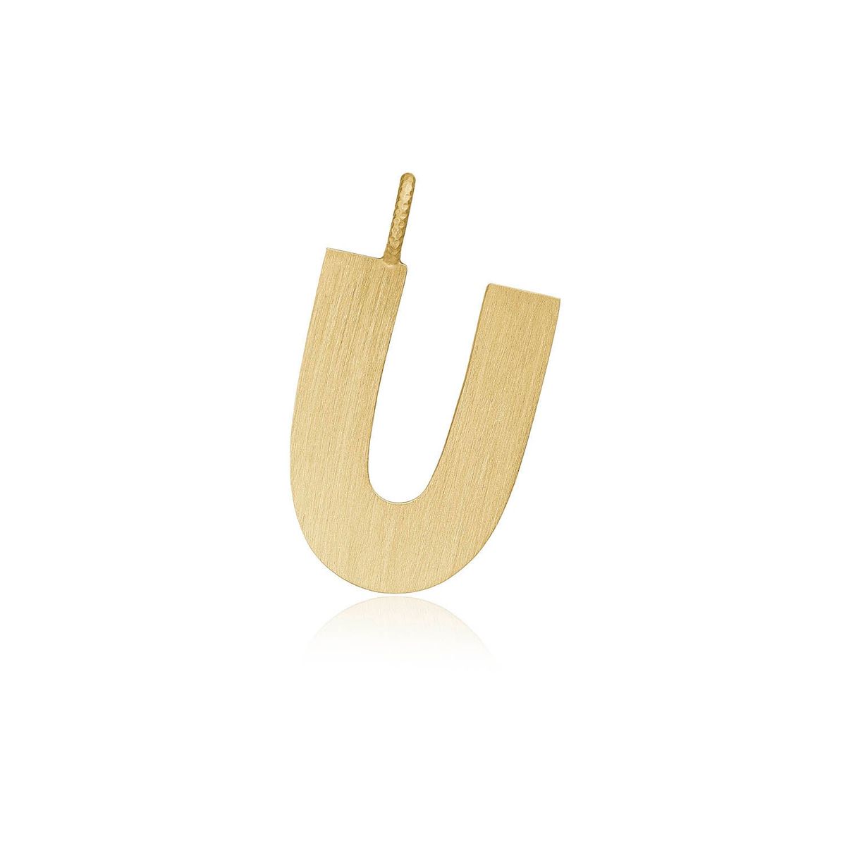 Dulong Fine Jewelry - Letter vedhæng, U 18 karat guld