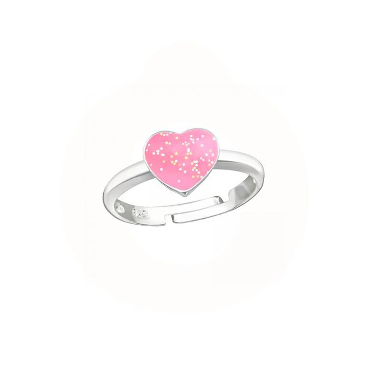 Vibholm Kids - Glitter Hjerte Ring RG-JB5224-ESE34-N6