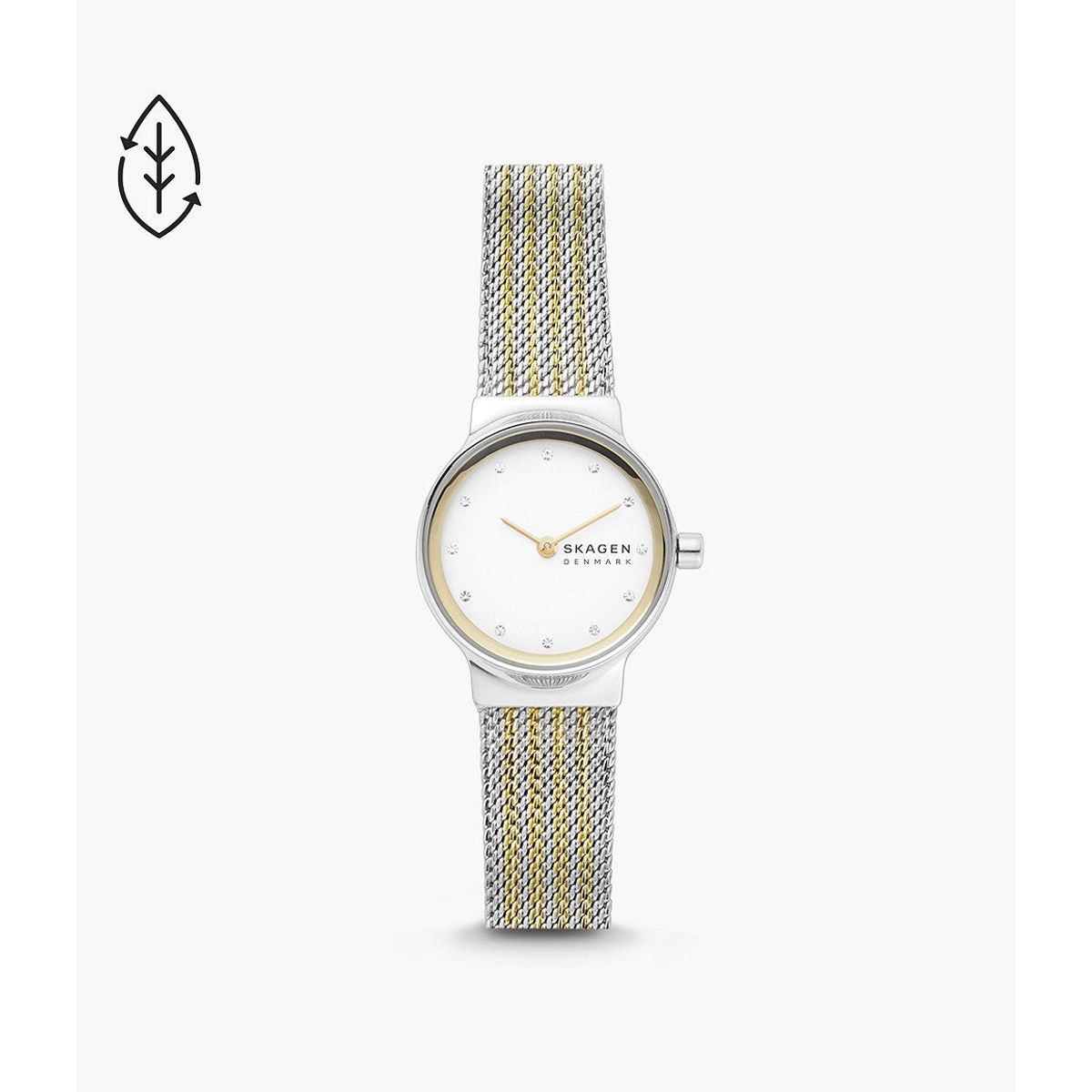 Skagen Denmark - Freja dameur bicolor SKW2698