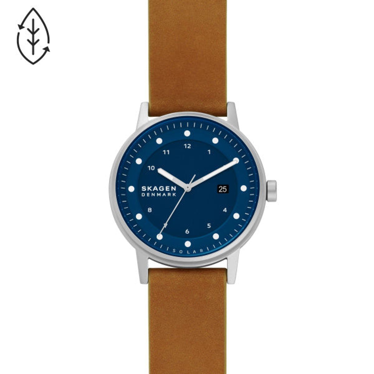 Skagen Denmark - Henriksen Herreur SKW6739 Læder