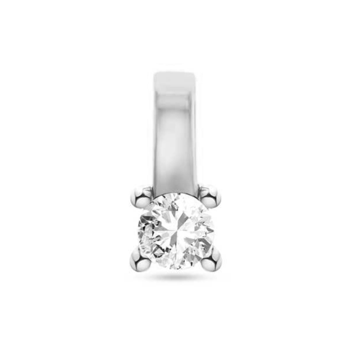 Diamond Collection - Diamantvedhæng, 0,07 ct. 14 kt. hvidguld