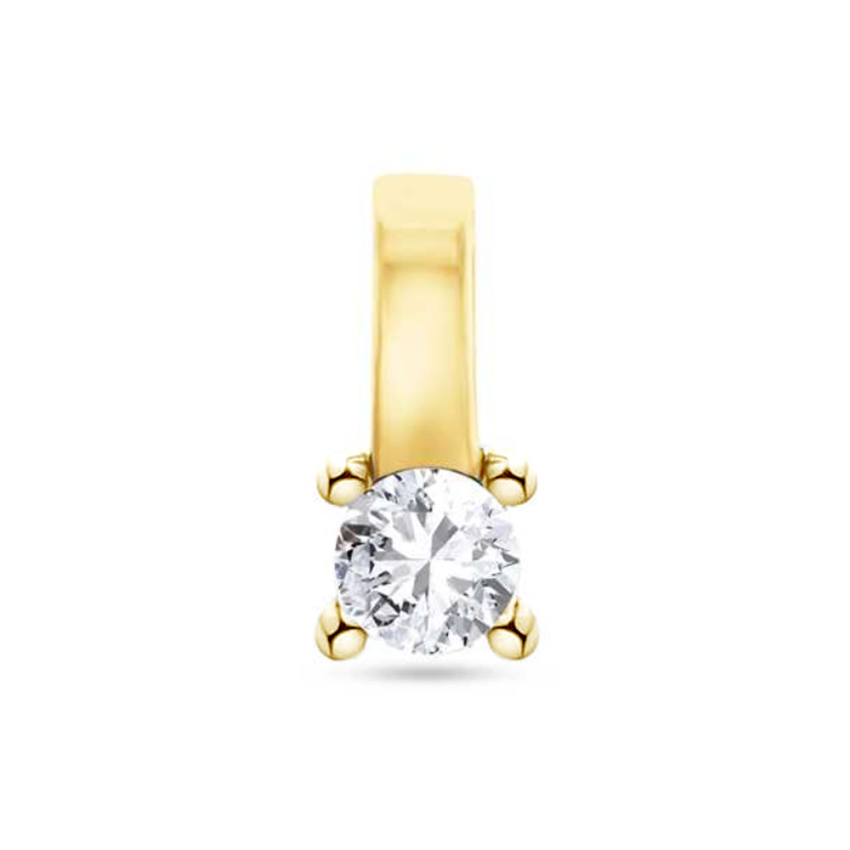 Diamond Collection - Diamantvedhæng, 0,07 ct. 14 kt. guld