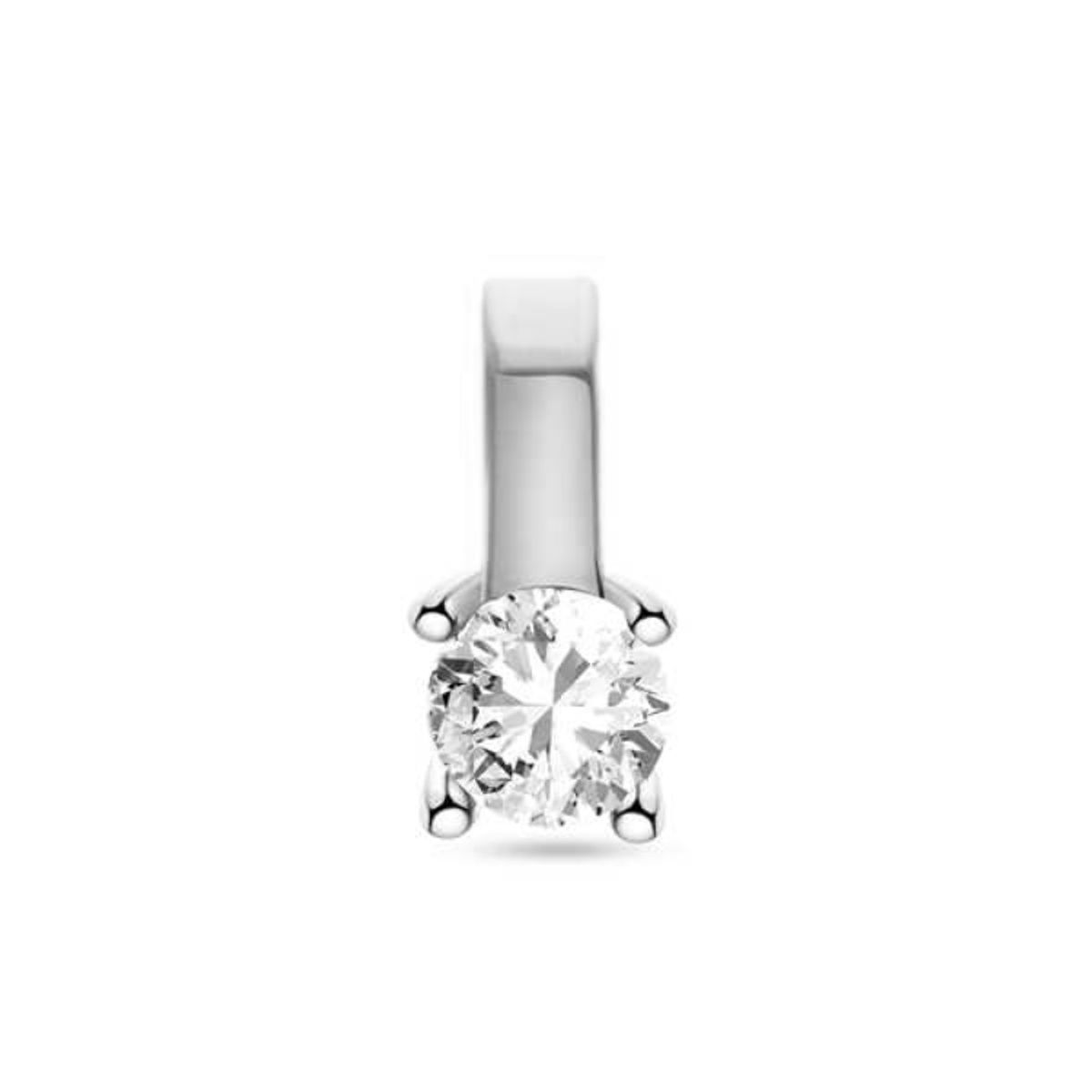 Diamond Collection - Diamantvedhæng, 0,15 ct. 14 kt. hvidguld